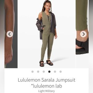 Lululemon Sarala Jumpsuit size 8